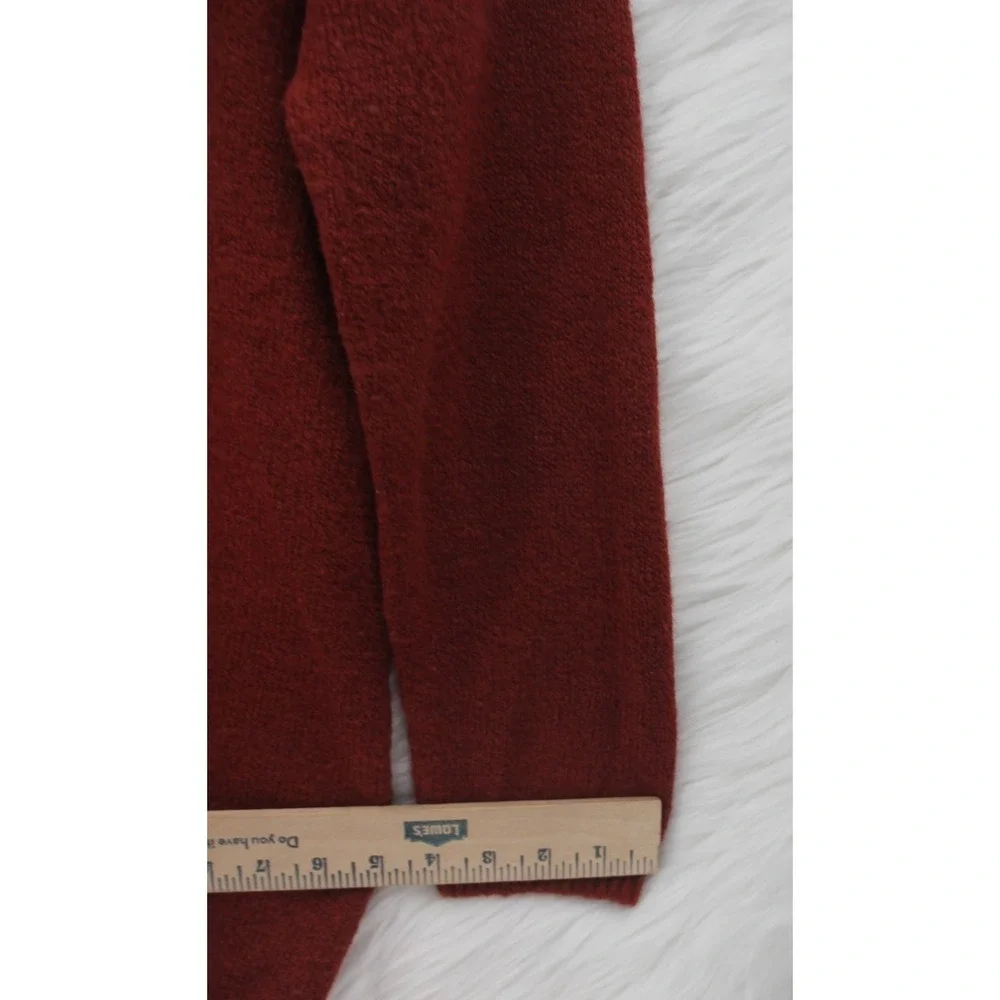Vintage Limited Wool Orange Crewneck Pullover Sweater M Heritage Grandpacore